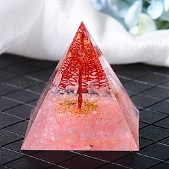 Orgonite Pyramid Resin Display Decorations&nbsp;PW-WG22430-01