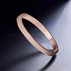 Simple Elegant Stainless Steel Bangle&nbsp;JB264A
