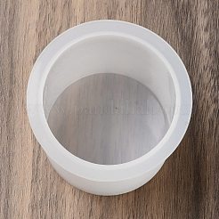 コラム DIY シリコンキャンドル型  キャンドル作り用  ホワイト  60x51mm&nbsp;LS-SIL-F011-03A
