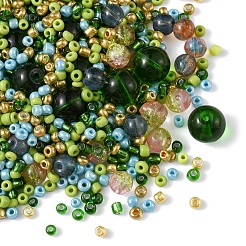 DIY Glass Beads Jewelry Making Finding Kit&nbsp;DIY-FS0004-31