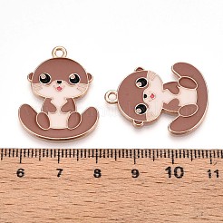 Alloy Enamel Pendants&nbsp;ENAM-T022-02D-02