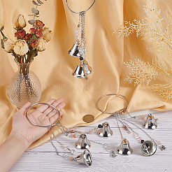 Iron Witch Bell Pendant Decoration&nbsp;HJEW-AB00528