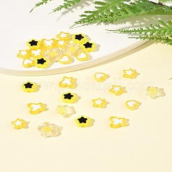 200Pcs 6 Styles Transparent & Opaque Acrylic Beads&nbsp;TACR-FS0001-54G