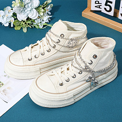 Multilayer Alloy Shoe Decoration Chain&nbsp;AJEW-WH20006-171
