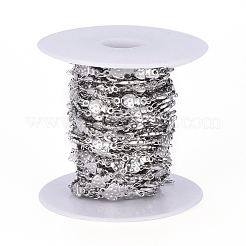 Tarnish Resistant Autumn Theme 304 Stainless Steel Link Chains&nbsp;CHS-G014-11P