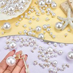 ABS Plastic Imitation Pearl Charms&nbsp;OACR-SZ0002-08A
