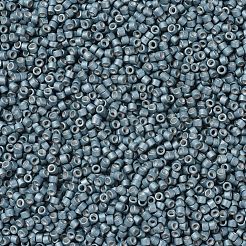 MIYUKIデリカビーズ  シリンダー  日本製シードビーズ  11/0  （db1172)亜鉛メッキマットダークアクア  1.3x1.6mm  穴：0.8mm  約2000個/10g&nbsp;X-SEED-J020-DB1172