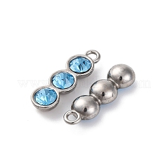 High Polished 304 Stainless Steel Pendants&nbsp;STAS-R005-06P-01