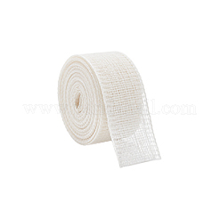 衣服アクセサリー用ポリエステルリボン  ベージュ  1-1/2インチ（37mm）  約5.47ヤード（5m）/ロール&nbsp;DIY-WH0666-004B