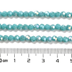 Opaque Glass Beads Stands&nbsp;EGLA-A035-P4mm-B12