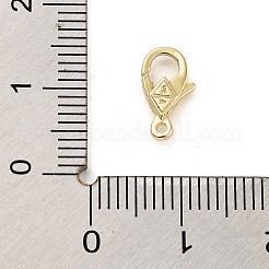 亜鉛合金カニカン  14KGP本金メッキ  11x6x2.5mm  穴：1mm&nbsp;PALLOY-O003-03B