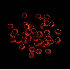 Christmas Theme Luminous Resin Cabochons&nbsp;RESI-U003-02E