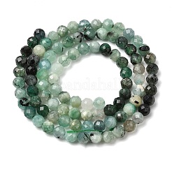 Natural Emerald Beads Strands&nbsp;G-Z106-A02-4mm-02