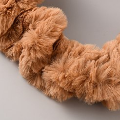 ウールのドレッシングミラーカバー  砂茶色  1060x93x22mm&nbsp;AJEW-WH20006-506A