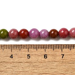 Dyed Natural Malaysia Jade Beads Strands&nbsp;X-G-G021-02A-17