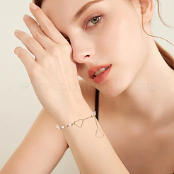 50Pcs Brass Linking Rings&nbsp;KK-HS0001-46A