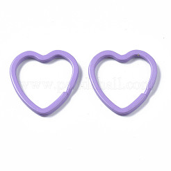 Spray Painted Iron Split Key Rings&nbsp;KEYC-S255-001