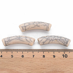 Opaque Crackle Acrylic Beads&nbsp;MACR-S372-002N-006