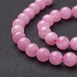 Natural Rose Quartz Beads Strands&nbsp;GSR10mmC034