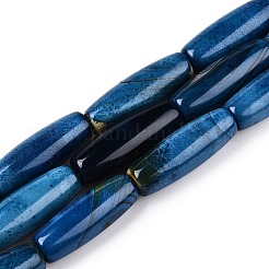 Natural Agate Dyed Beads Strands&nbsp;G-T138-230A