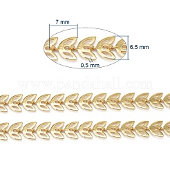 Brass Handmade Cobs Chains&nbsp;CHC-G006-14G