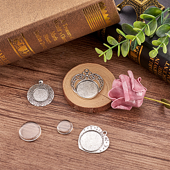 Tibetan Style Alloy Pendant Making Kit&nbsp;DIY-BY0001-18
