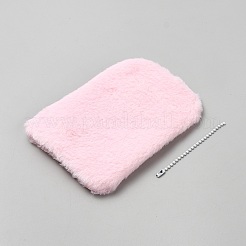 Rectangle with Flower Acrylic Fibers Photocard Holder&nbsp;HJEW-WH0001-41D