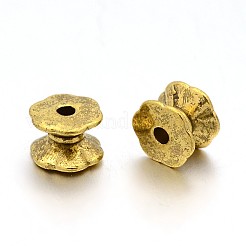 Tibetan Silver Double Sided Bead Caps&nbsp;GLF9831Y