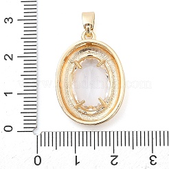 Rack Plating Brass Pendants&nbsp;KK-I710-12B-01