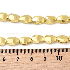 Electroplate Glass Beads Strands&nbsp;EGLA-F166-12