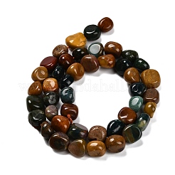 Natural Ocean Jasper Beads Strands&nbsp;G-P568-C06-01