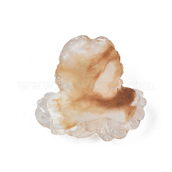 Two Tone Transparent Resin Cabochons&nbsp;CRES-S302-42B