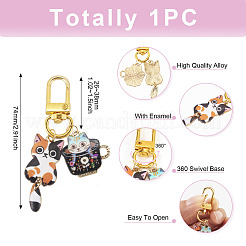 1Pc Alloy Enamel Pendant Decorations&nbsp;HJEW-TA0001-25
