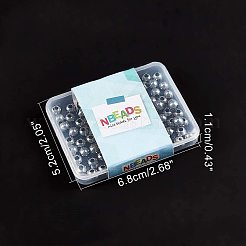304ステンレススチールスペーサービーズ  ロンデル  ステンレス鋼色  6x5mm  穴：2mm  100個/箱&nbsp;STAS-NB0004-17