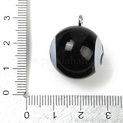 8 Ball Sport Theme Resin Pendants&nbsp;LS-RESI-I063-01B
