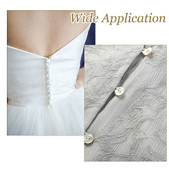 Polyester Button Loop Elastic Lace Ribbon&nbsp;OCOR-HS0001-13B