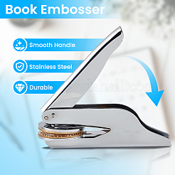 Stainless Steel Seal Embosser&nbsp;TOOL-WH0124-026