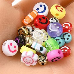 Mixed Styles Acrylic Beads&nbsp;DIY-YW0008-44