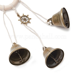 Iron Bell Pendant Decoration&nbsp;HJEW-JM02482