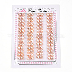 Grade 3A Natural Cultured Freshwater Pearl Beads&nbsp;PEAR-N018-3A-6065B
