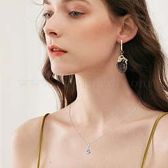 50Pcs Brass Leverback Earring Findings&nbsp;KK-BBC0023-87