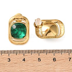 304 Stainless Steel with Glass Stud Earrings for Women&nbsp;SA-CBA8C9C-03G