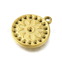 304 Stainless Steel Pendant Rhinestone Settings&nbsp;STAS-D192-14G