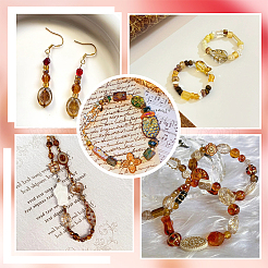 99Pcs 12 Style Imitation Amber Transparent Acrylic Beads&nbsp;MACR-PH0001-69