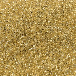 MIYUKIデリカビーズ  シリンダー  日本製シードビーズ  11/0  金並ぶ  （db0033) 24ktゴールドライニングクリスタル  1.3x1.6mm  穴：0.8mm  約100000個/500g&nbsp;SEED-MY11-DB0033