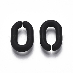 Spray Painted CCB Plastic Linking Rings&nbsp;CCB-R104-12A-01
