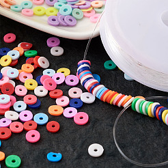 DIY Heishi Bead Stretch Bracelets Making Kits&nbsp;DIY-TA0003-22
