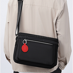 10Pcs PU Leather Keychains&nbsp;KEYC-CL0001-34B