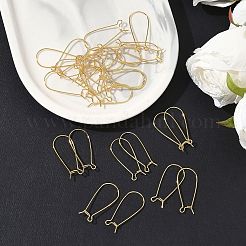 SHEGRACE Brass Kidney Ear Wire&nbsp;XGR0004G-43G