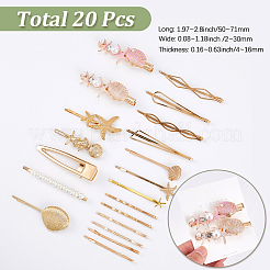 Alloy Alligator Hair Clips&nbsp;MRMJ-SP0001-04